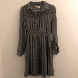 Isabella Sinclair Anthropologie pleated dress
